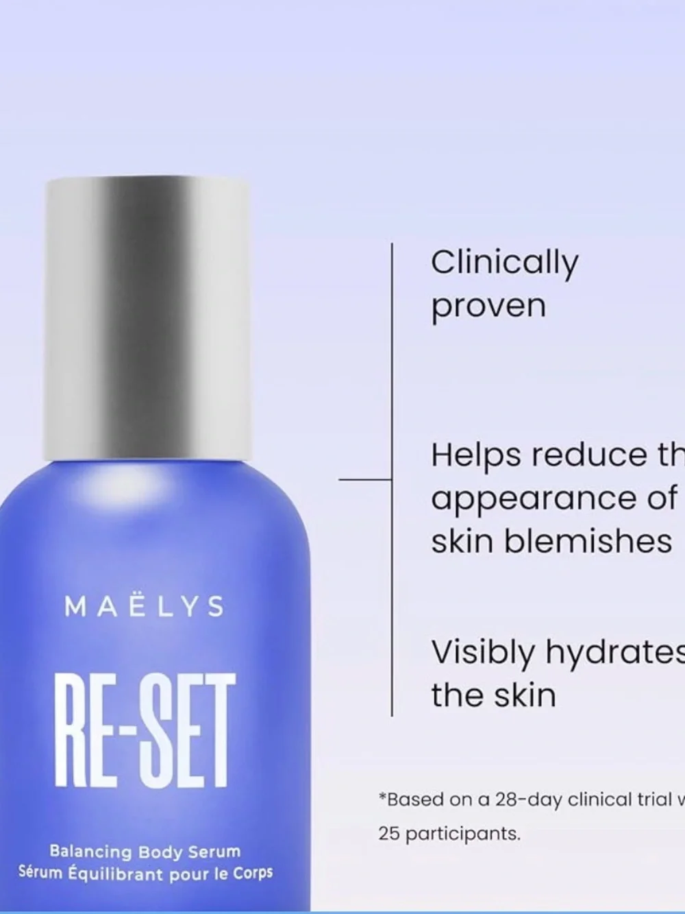 MAËLYS Re-Set Balancing Body Serum